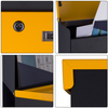 Zenewood Galvanized Steel Wall Mount Bail Bail Box - WLD20