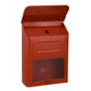 Zenewood Galvanized Steel Wall Mount Red Builbox - WL002