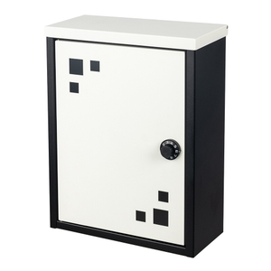 Buzón de montaje en pared de acero galvanizado Zenewood - B2394