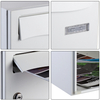 Zenewood French Style Wall Mount Bailbox Outdoor Bail - W1402