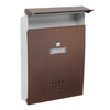 Buzón de impresión de madera de montura de pared de Zenewood Wall - W1509WT