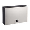 Buzón de montaje en pared de acero galvanizado Zenewood - W1740