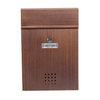 Buzón de impresión de madera de montura de pared de Zenewood Wall - W1509WT