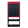 Box de paquete moderno de Zenewood con post - WPB060