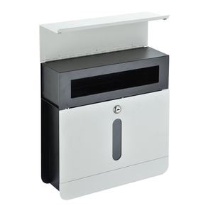 Zenewood Galvanized Steel Wall Mount Mini buzón - W1852