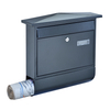 Zenewood Wall Mount Bailbox Outdoor Bailbox - W1831
