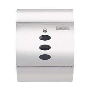 Buzón de pared de acero inoxidable Zenewood - WRB26