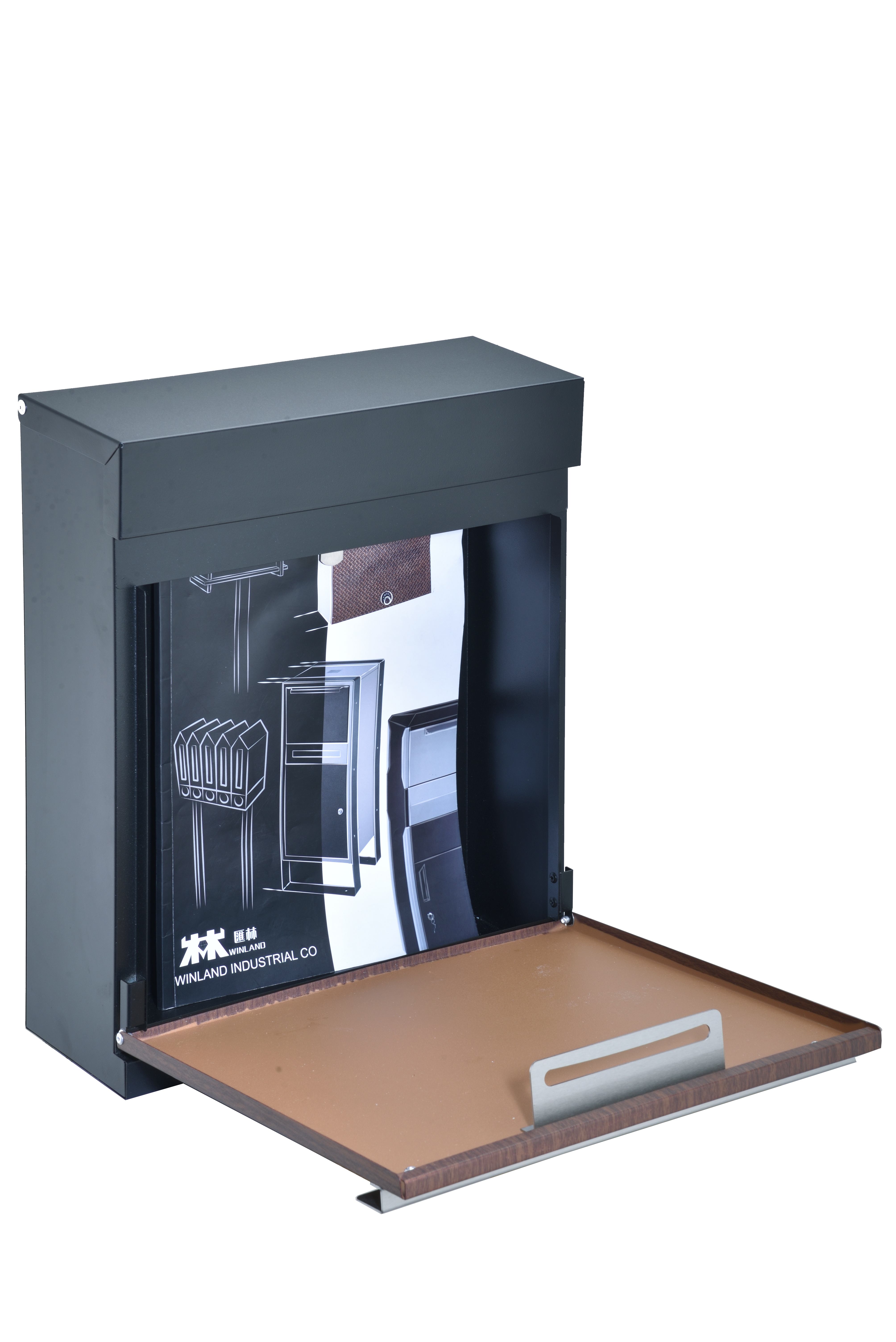 Caja de cartas montadas en la pared