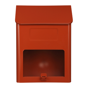 Zenewood Galvanized Steel Wall Mount Red Builbox - WL002