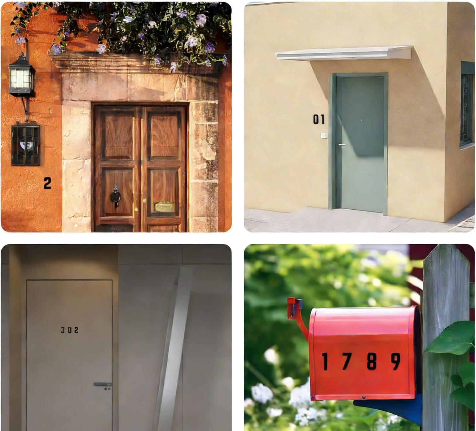 n&uacute;meros de casa