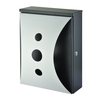 Zenewood Galvanized Steel Wall Bail Bail de diseño moderno - W1840