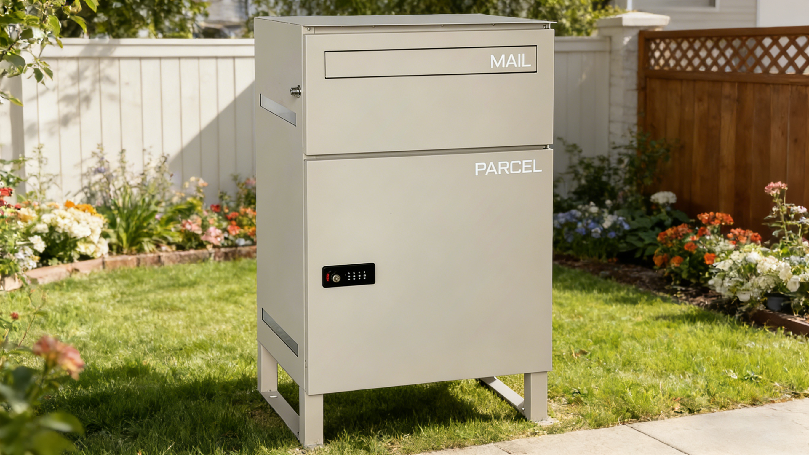 Tama&ntilde;o y capacidad de la caja de paquetes.